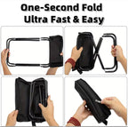 Portable Folding Stool with Shoulder Strap